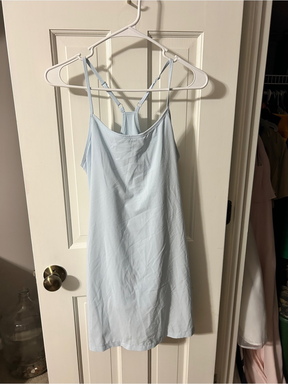 all in motion Light Blue Mini Slip Dress